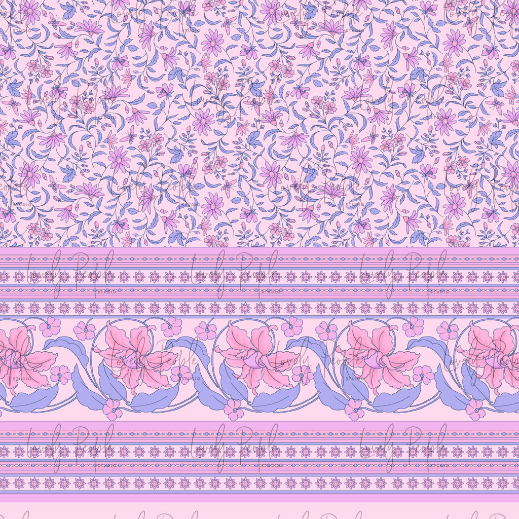 Boho Border Floral