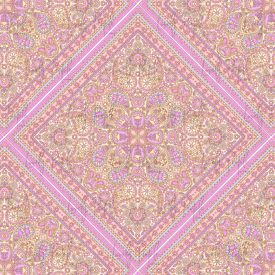Paisley Scarf Tile