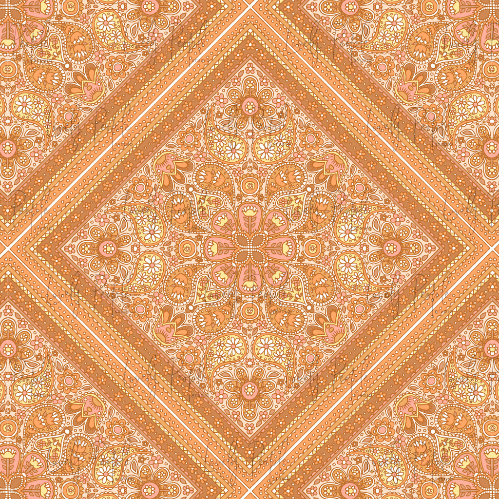 Paisley Scarf Tile