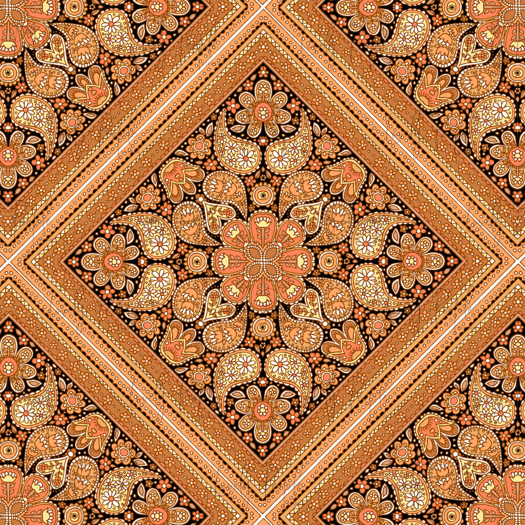 Paisley Scarf Tile