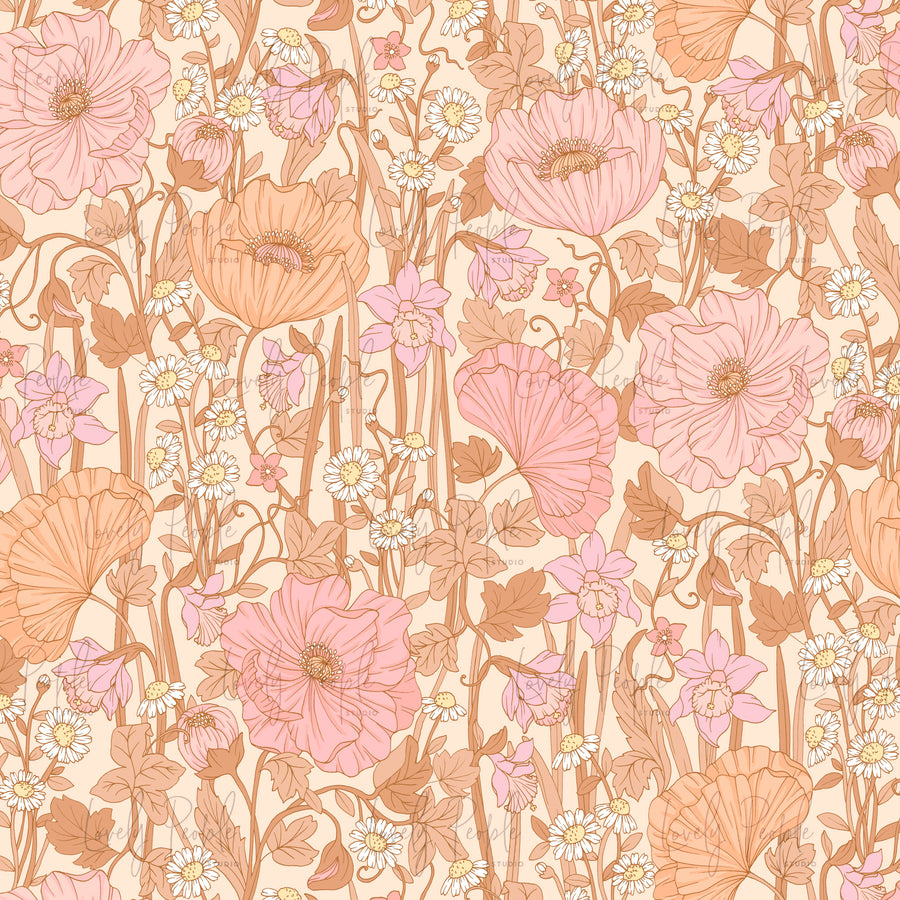 Daisy Poppy Daffodil Floral