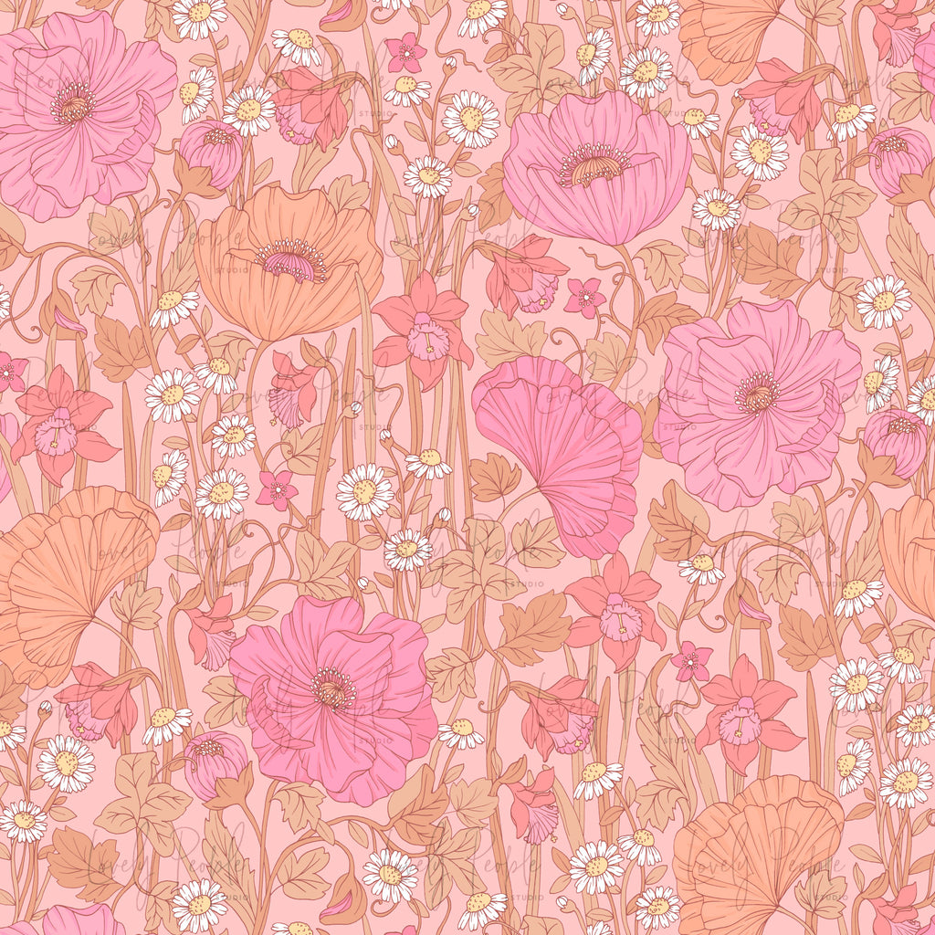 Daisy Poppy Daffodil Floral