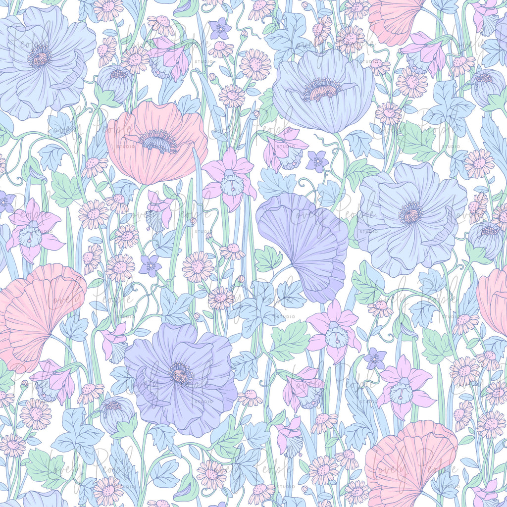 Daisy Poppy Daffodil Floral