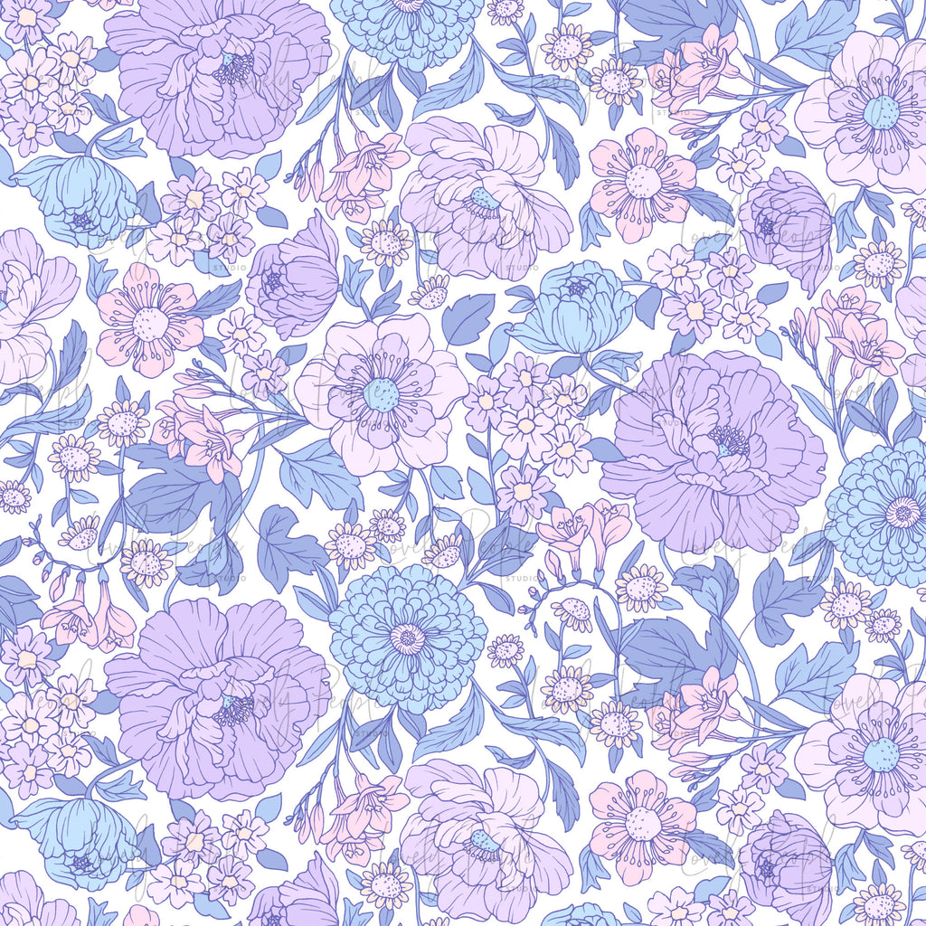 Peony Fuchsia Floral