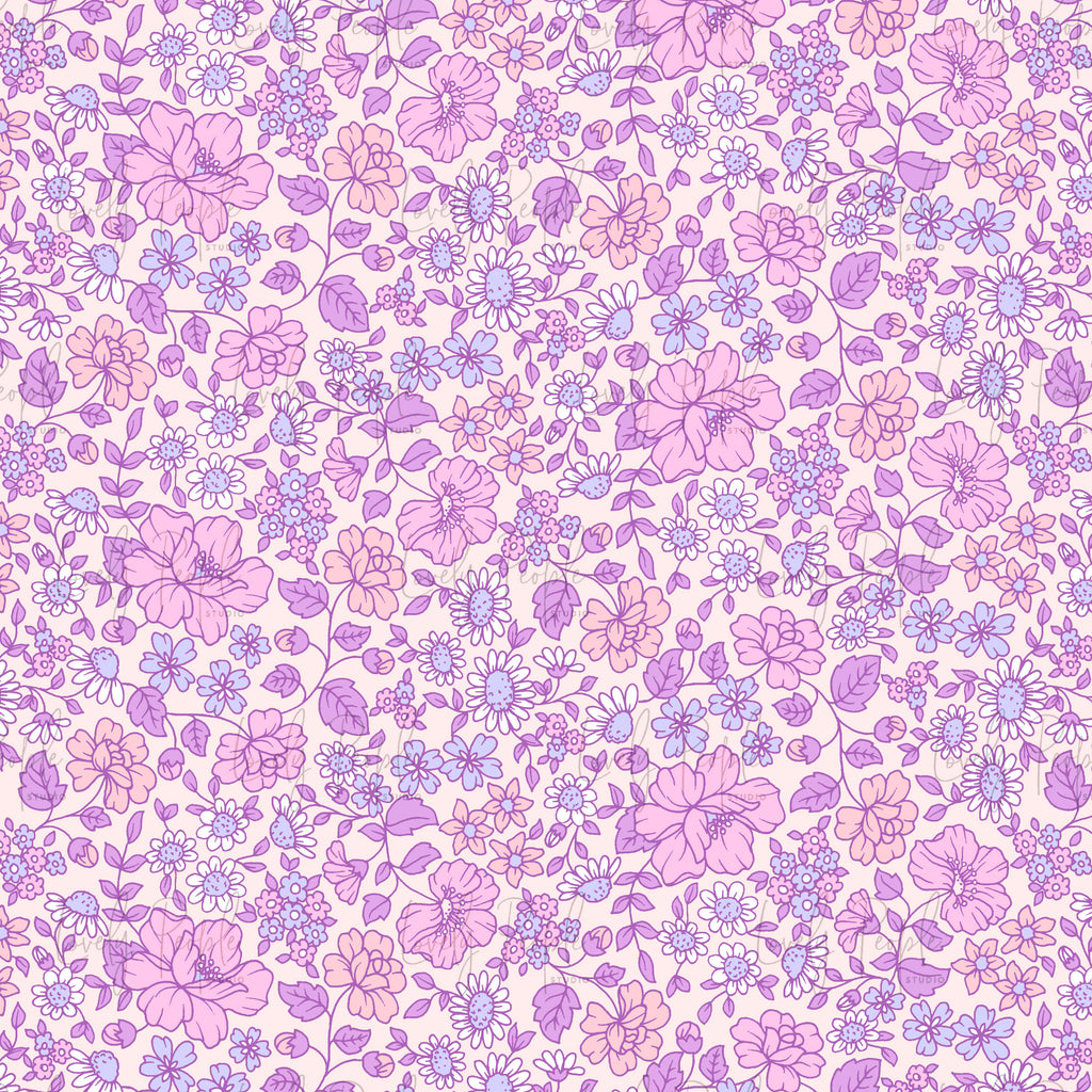 Ditsy Peony Floral