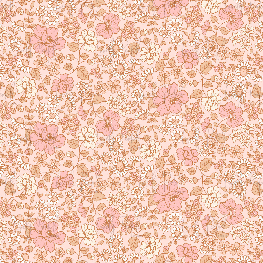 Ditsy Peony Floral