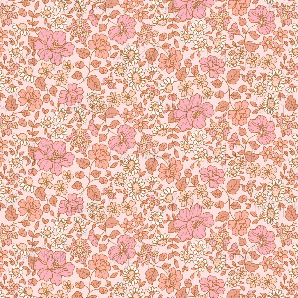Ditsy Peony Floral