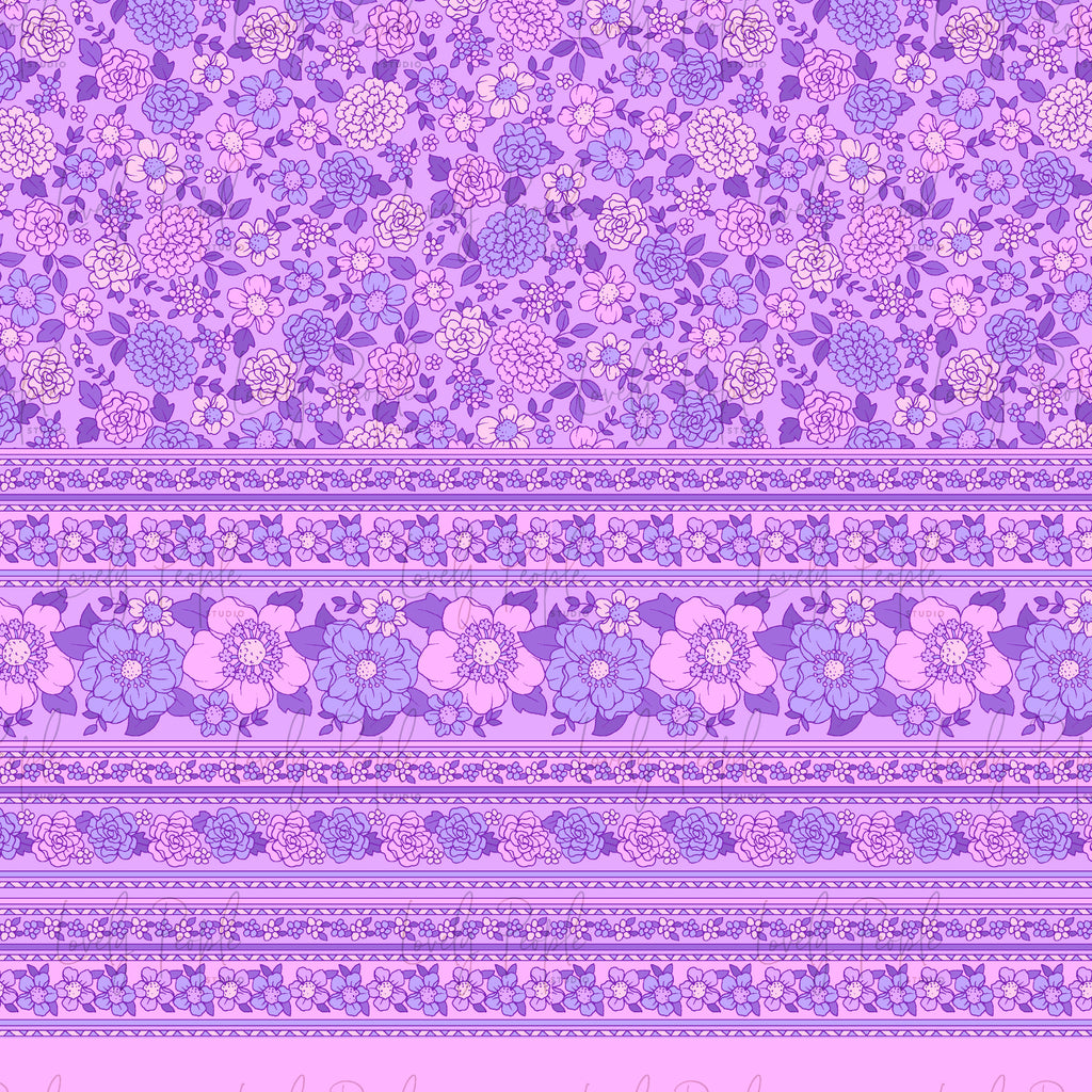 Rose Floral Border