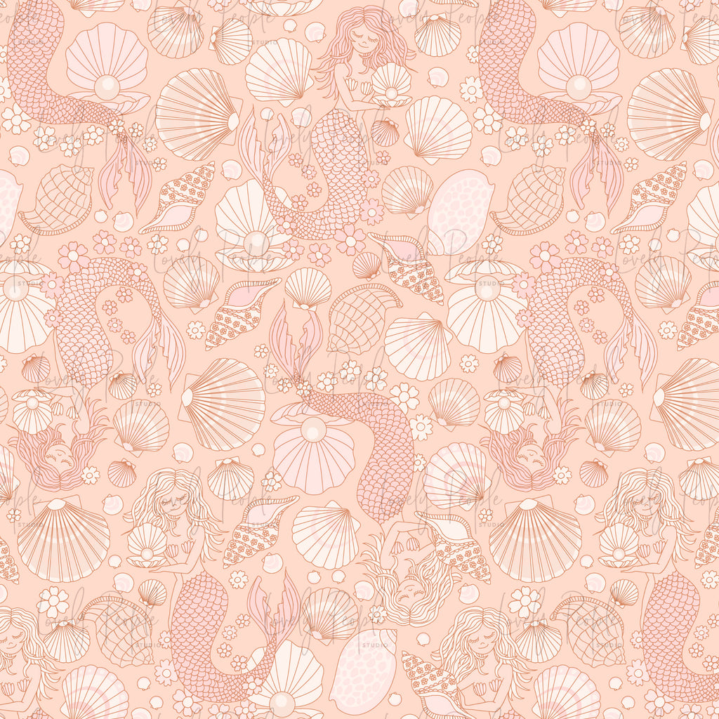 Mermaids, clamshells and pearls