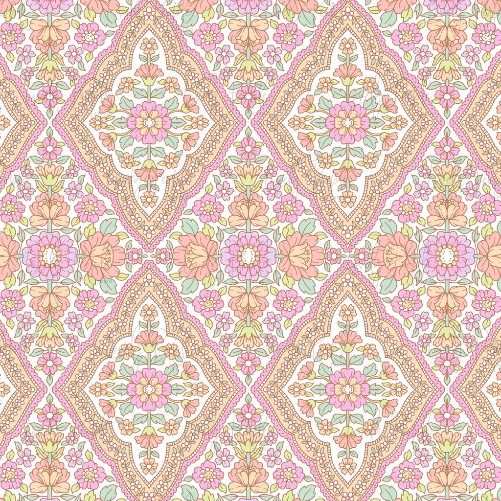 Vintage Flower Tile