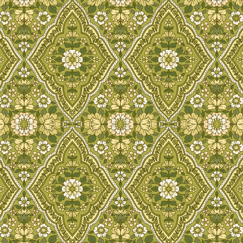Vintage Flower Tile