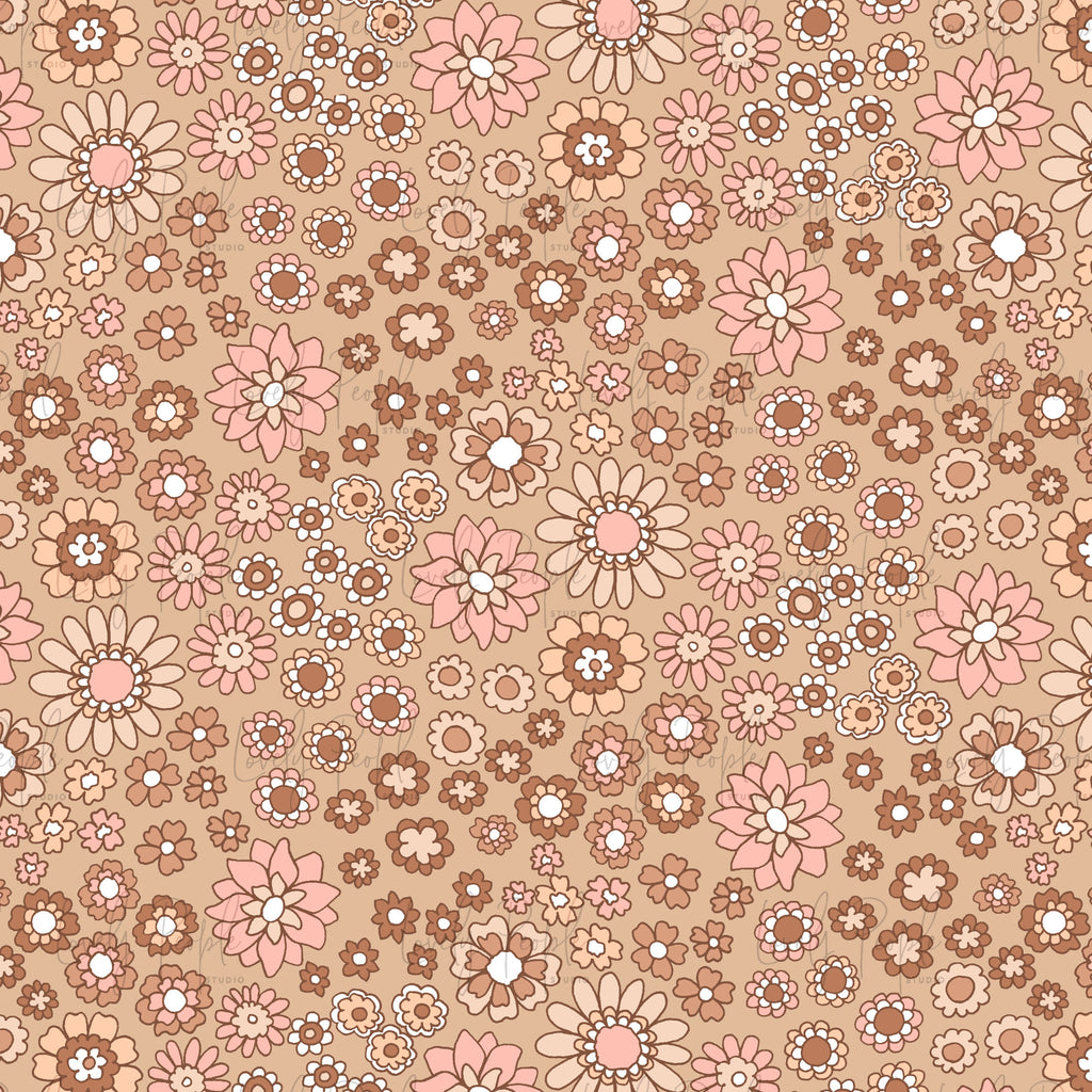 Retro Flower Ditsy