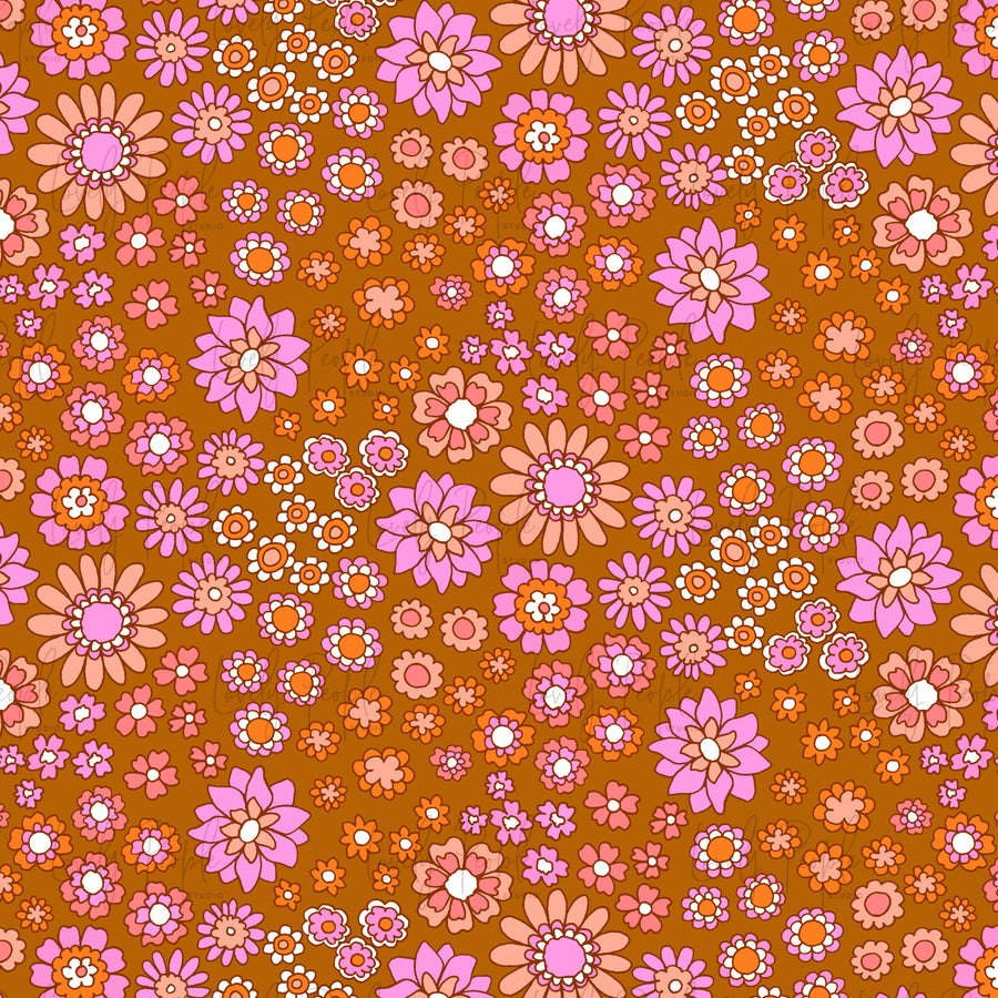 Retro Flower Ditsy