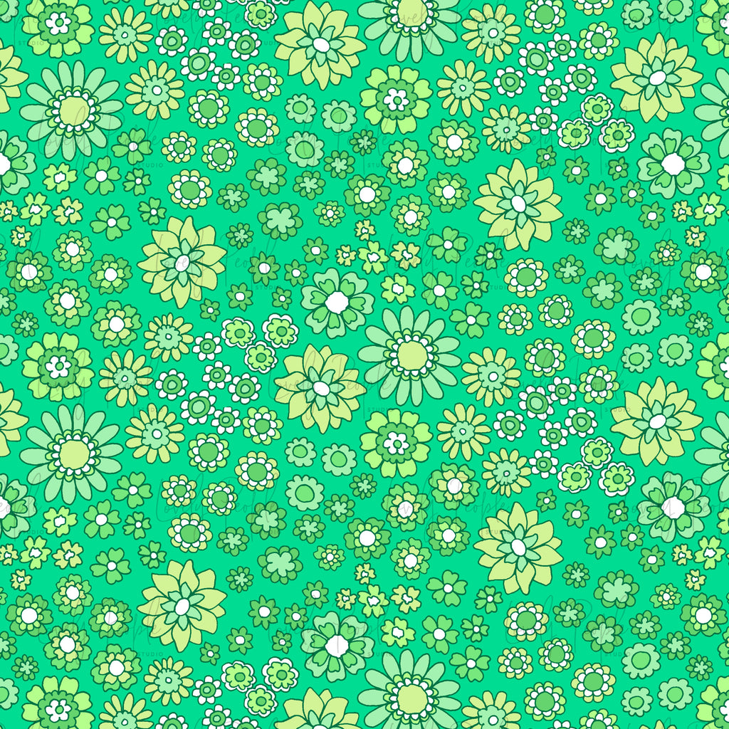 Retro Flower Ditsy