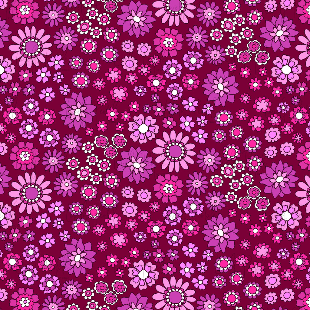Retro Flower Ditsy