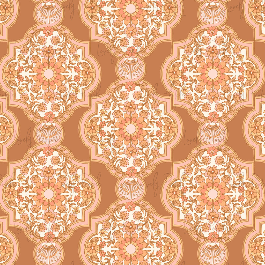 Retro 70's Shell Tile