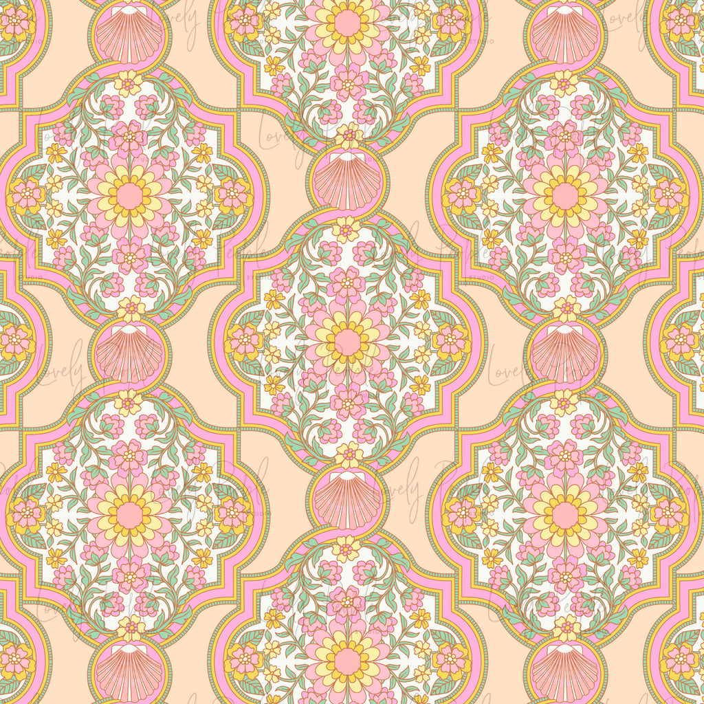 Retro 70's Shell Tile