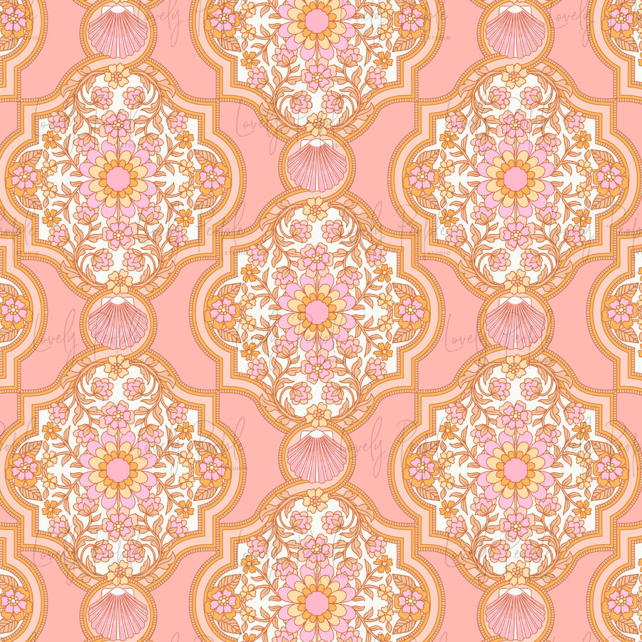 Retro 70's Shell Tile