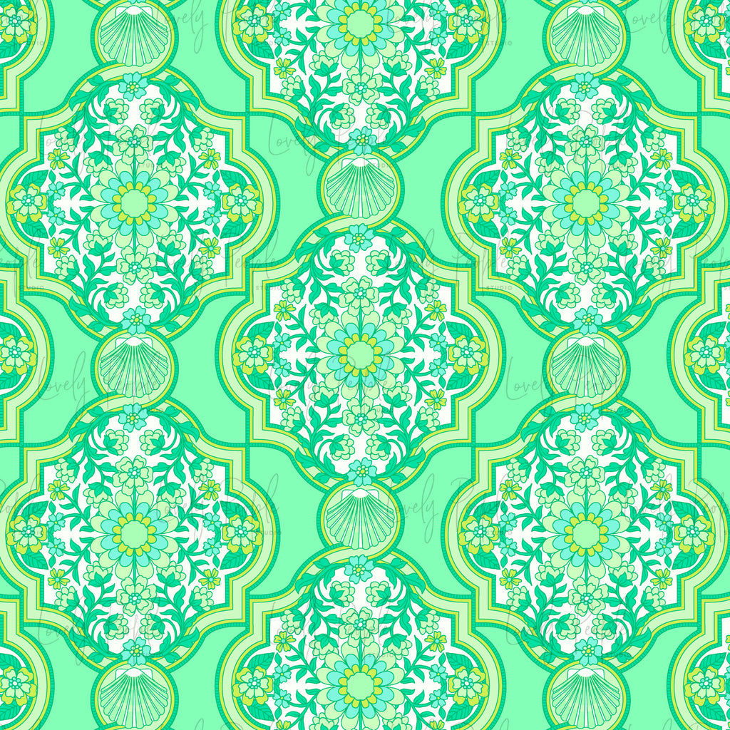 Retro 70's Shell Tile
