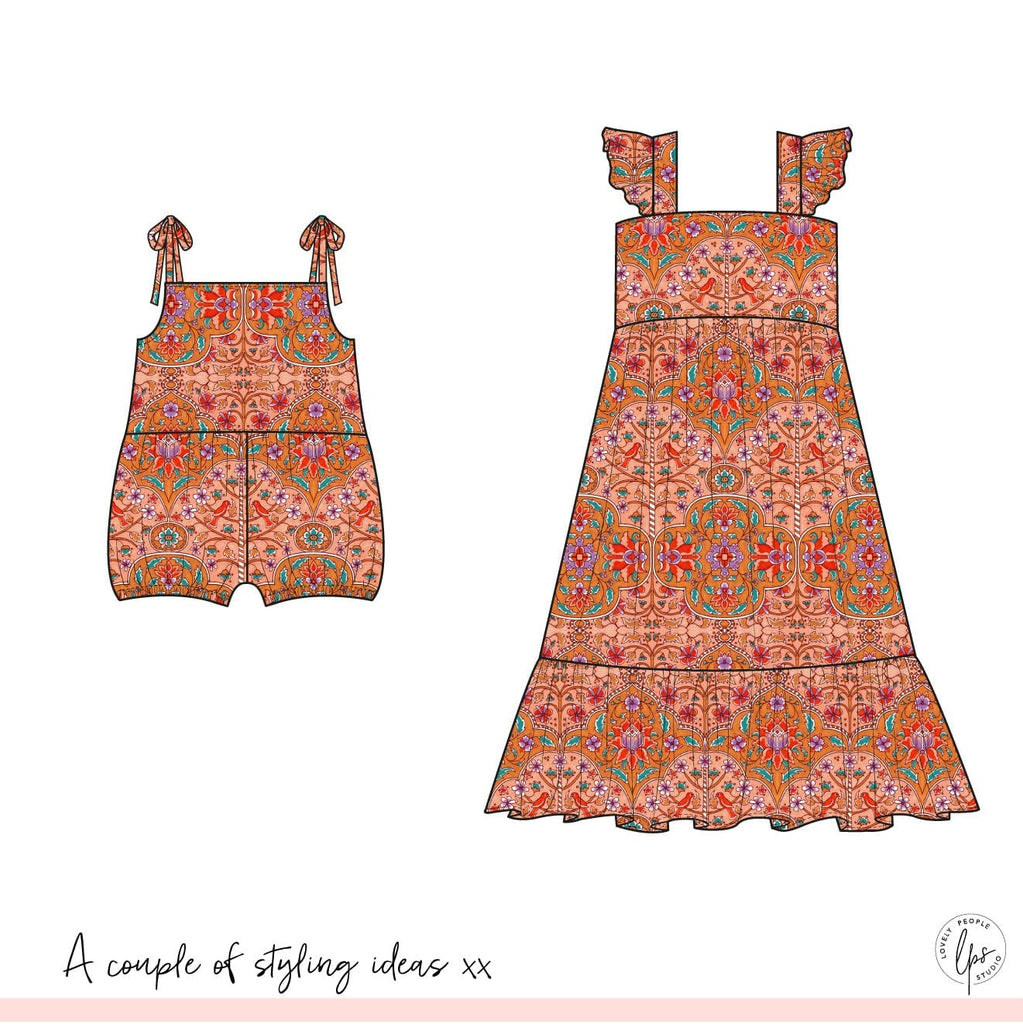 Apparel designer for childrenswear, fashion sketches in Adobe Illustrator