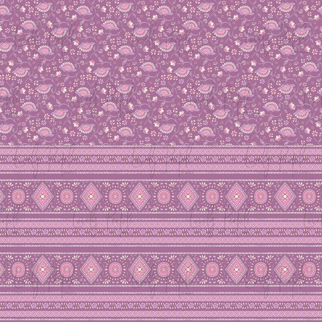 Triple Floral Border
