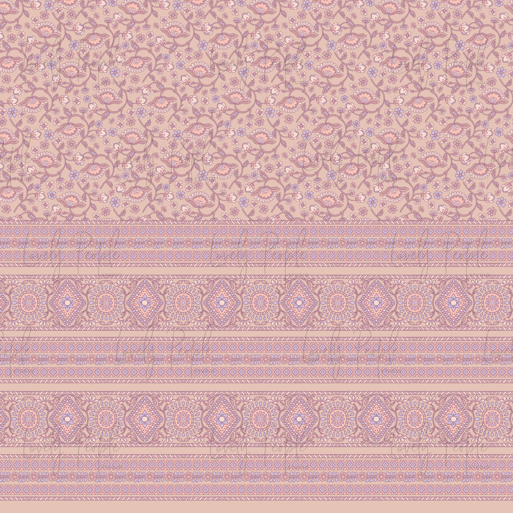 Triple Floral Border