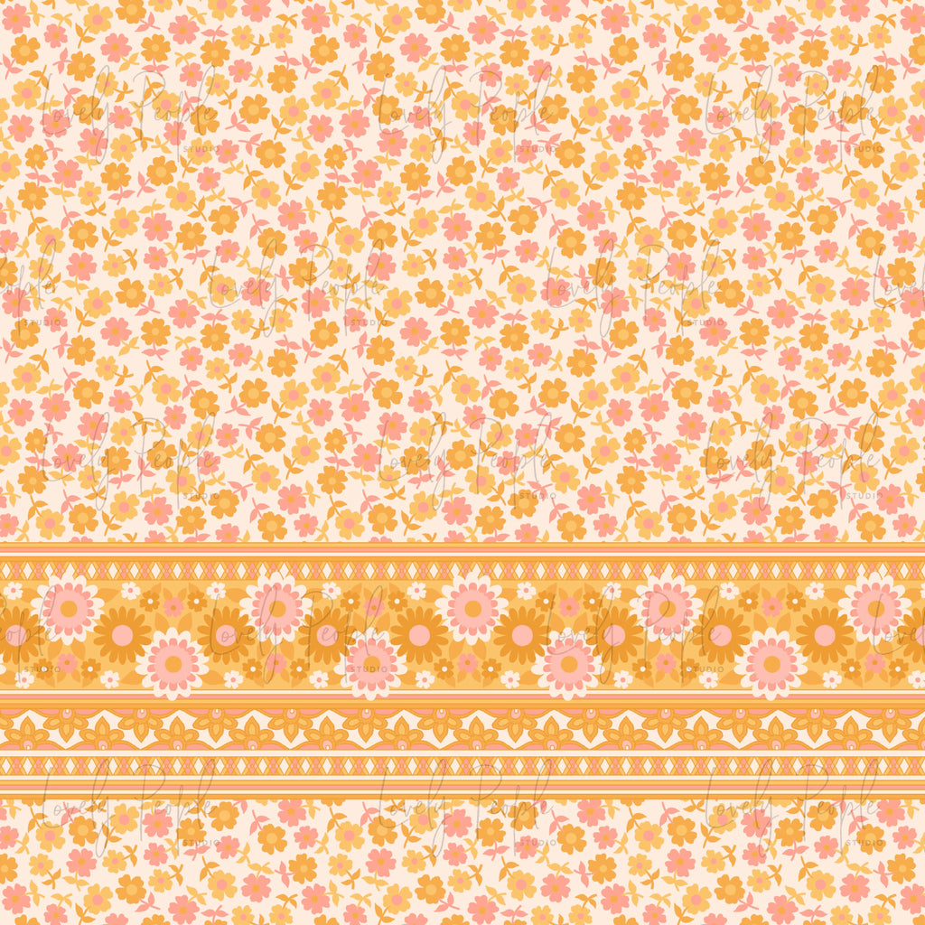 Flower Power Border