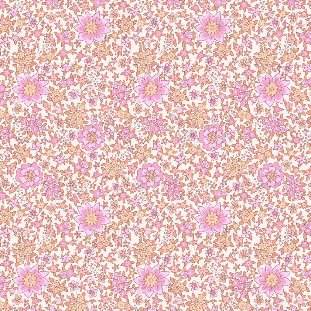 Crane Floral- No Border