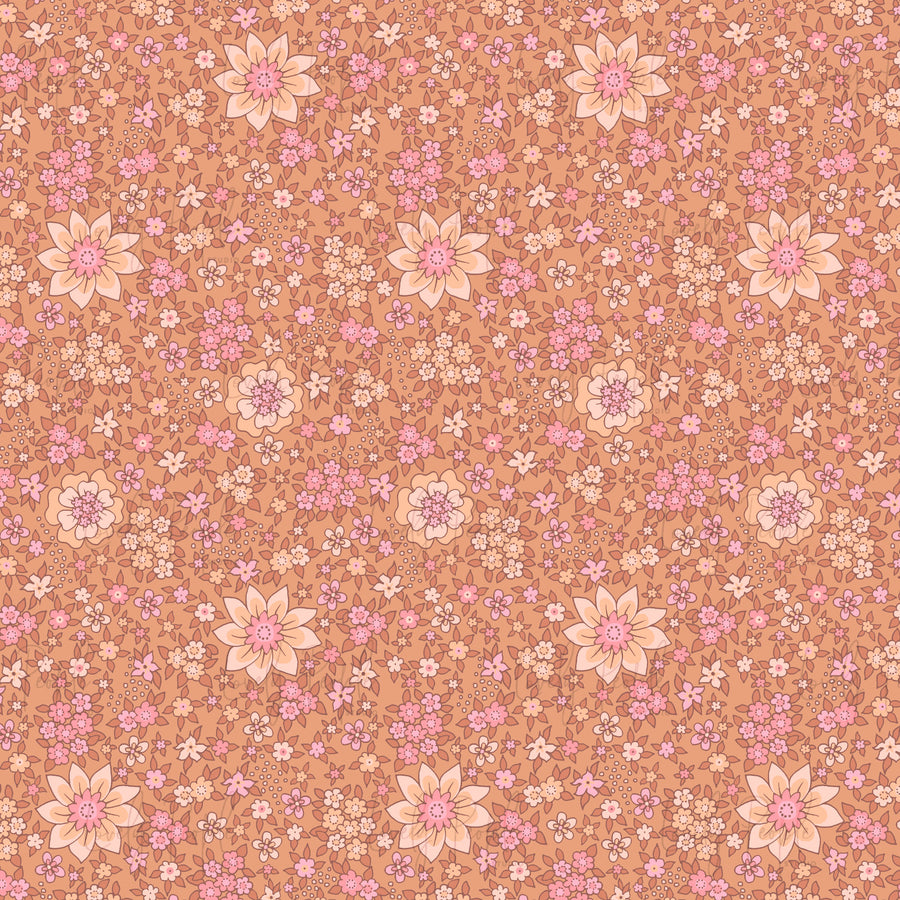 Crane Floral- No Border
