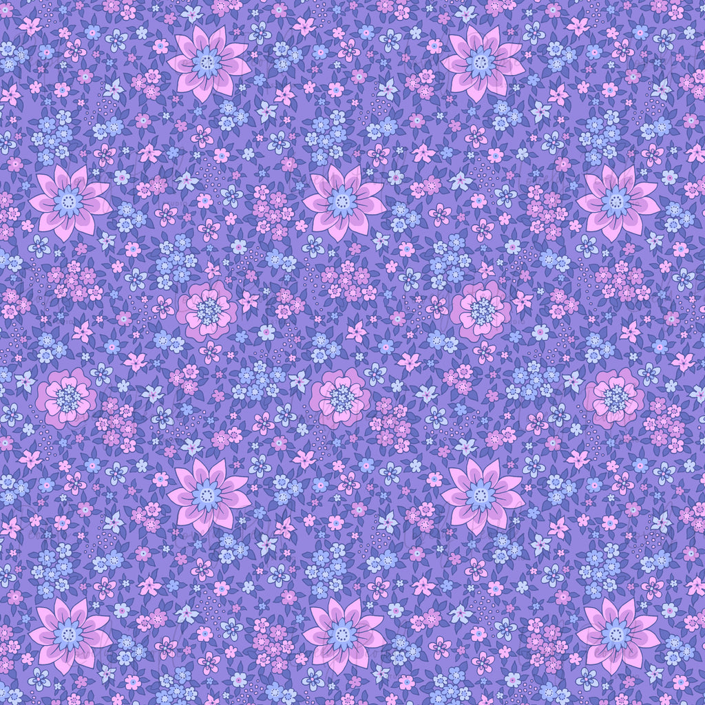 Crane Floral- No Border