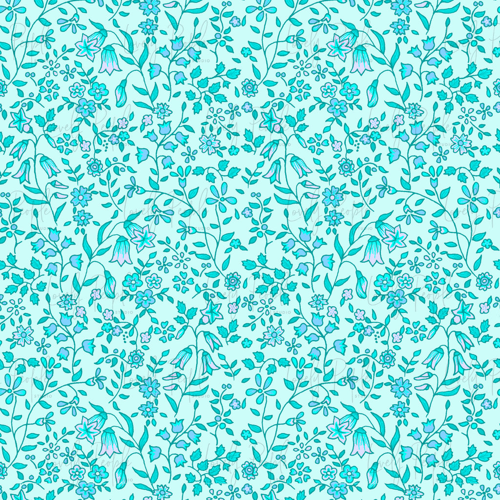 Daffodil Floral- No Border
