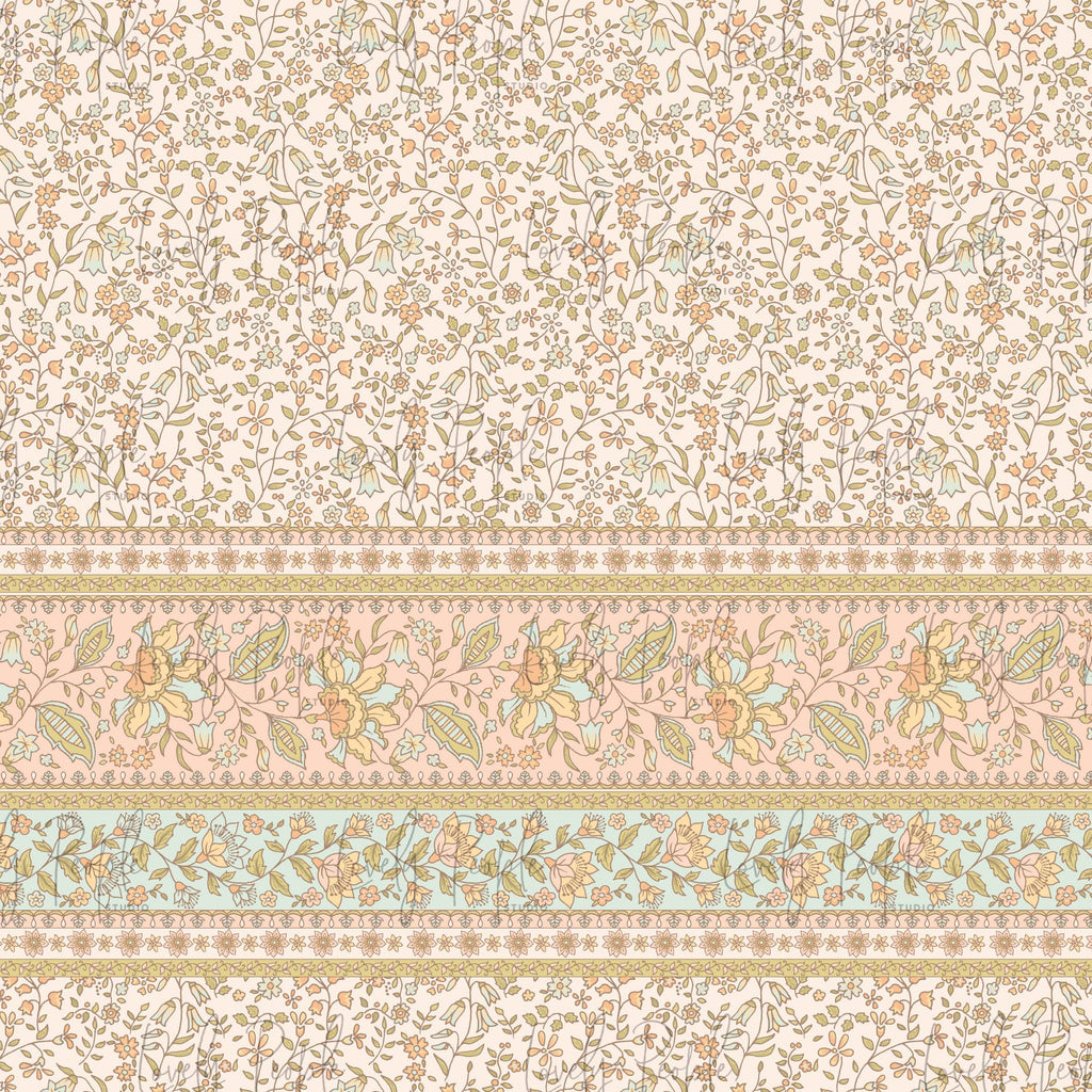 Daffodil Floral Border