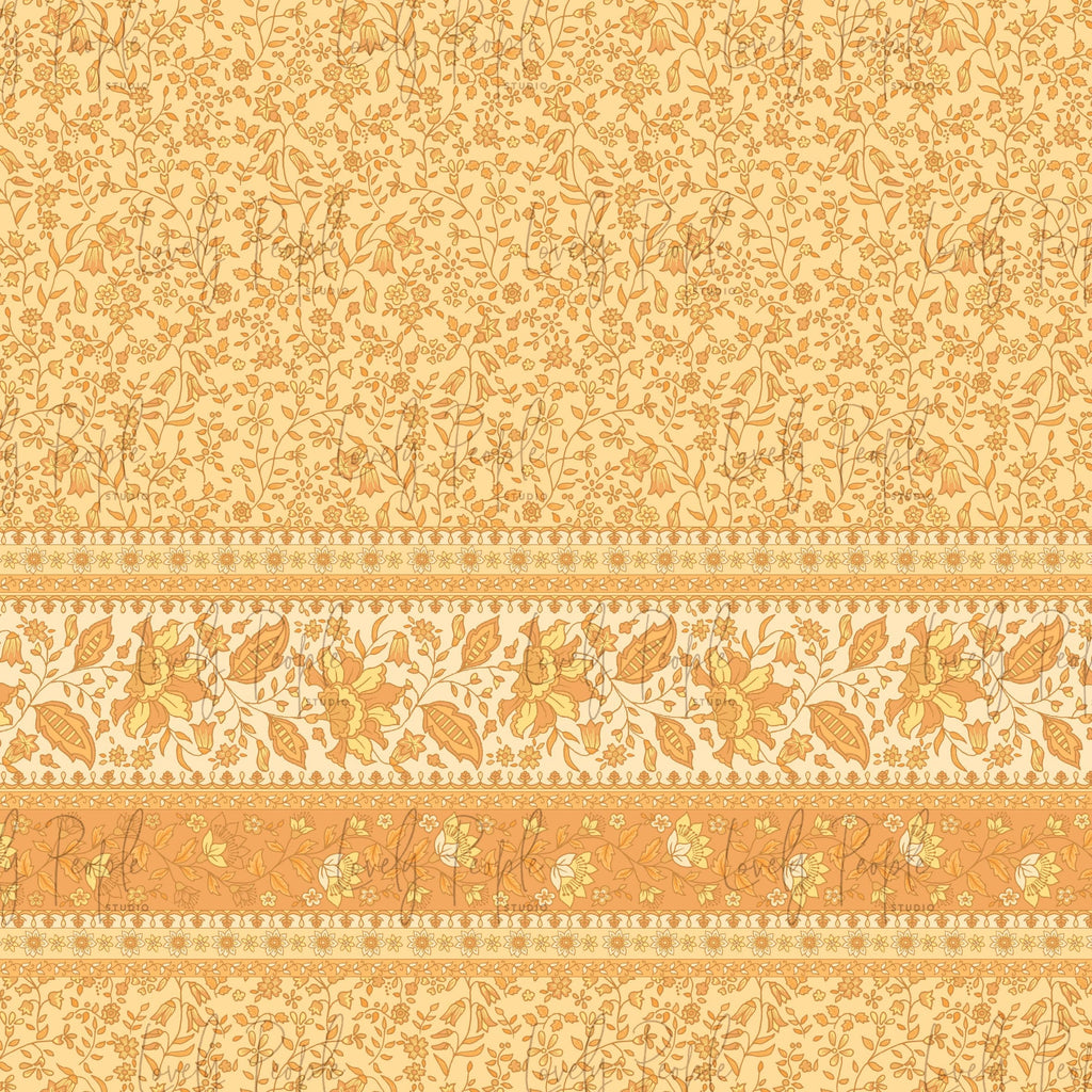 Daffodil Floral Border