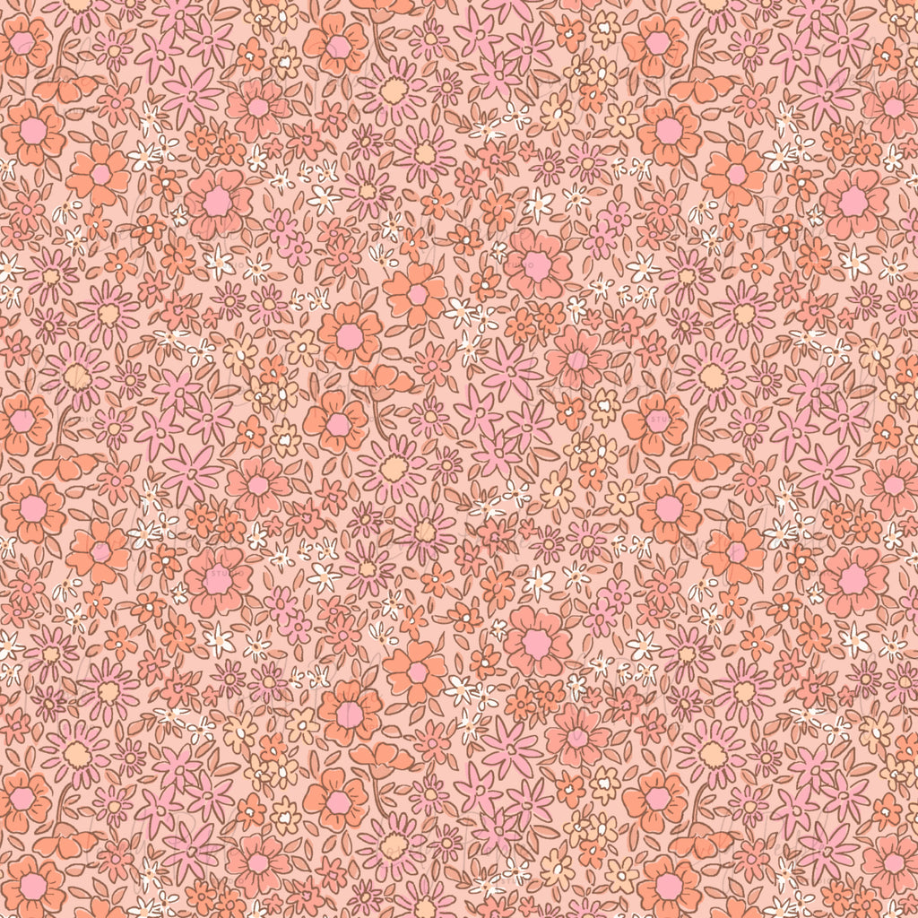 Delicate Floral- No Border