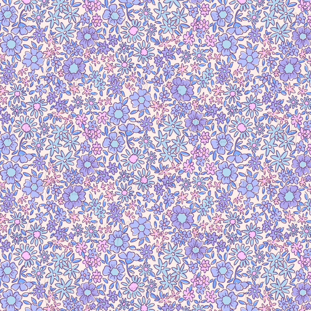Delicate Floral- No Border