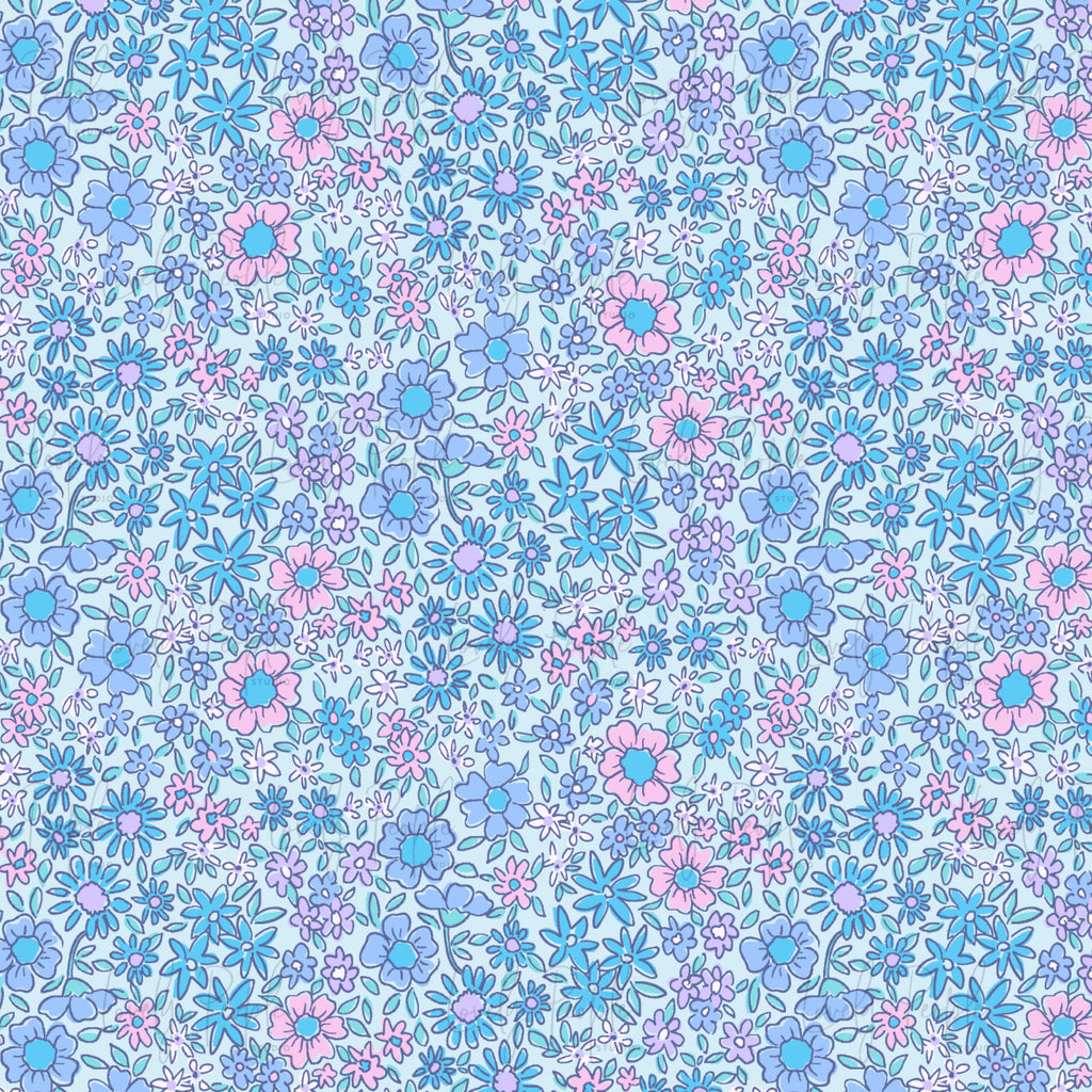 Delicate Floral- No Border