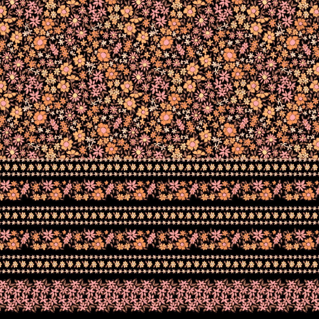 Delicate Floral Border