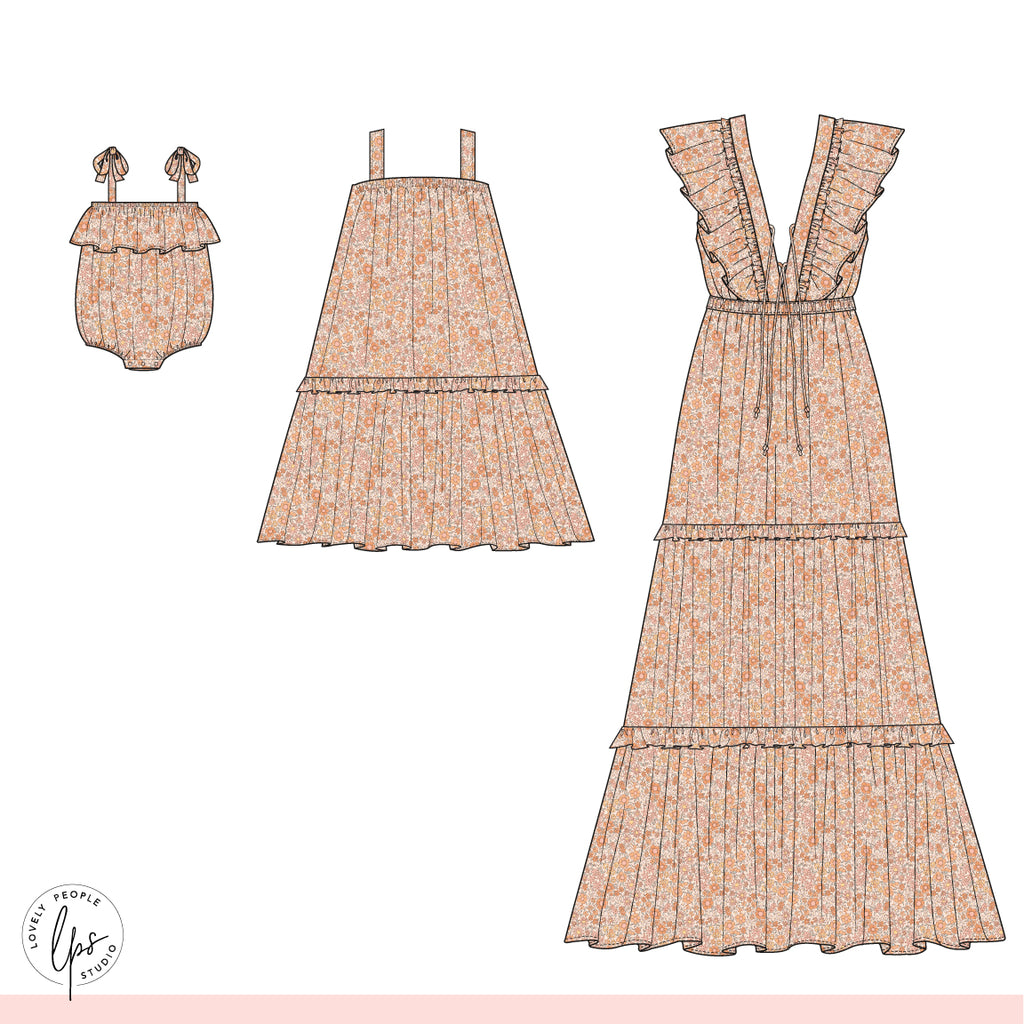 Delicate Floral- No Border