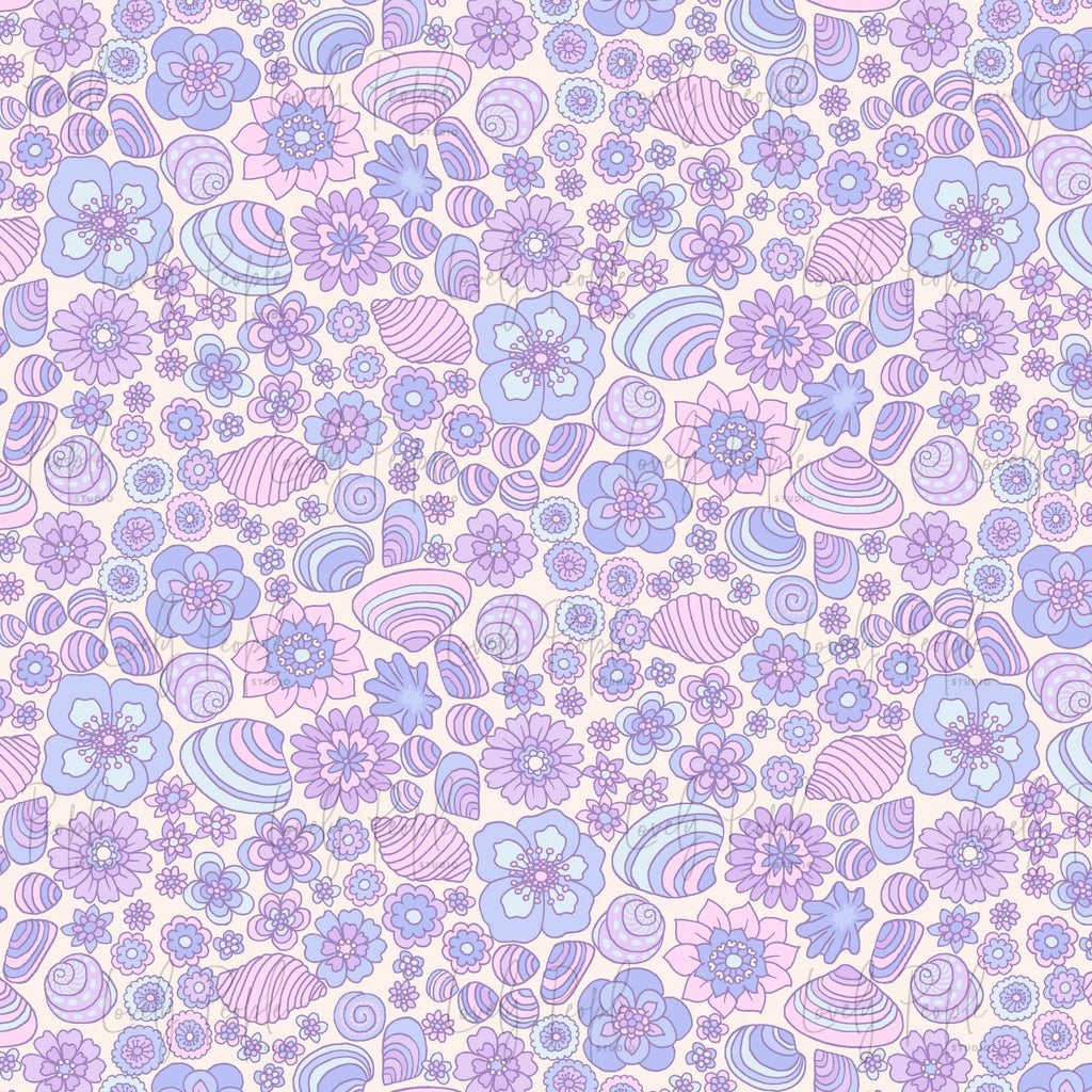Retro Shell Floral