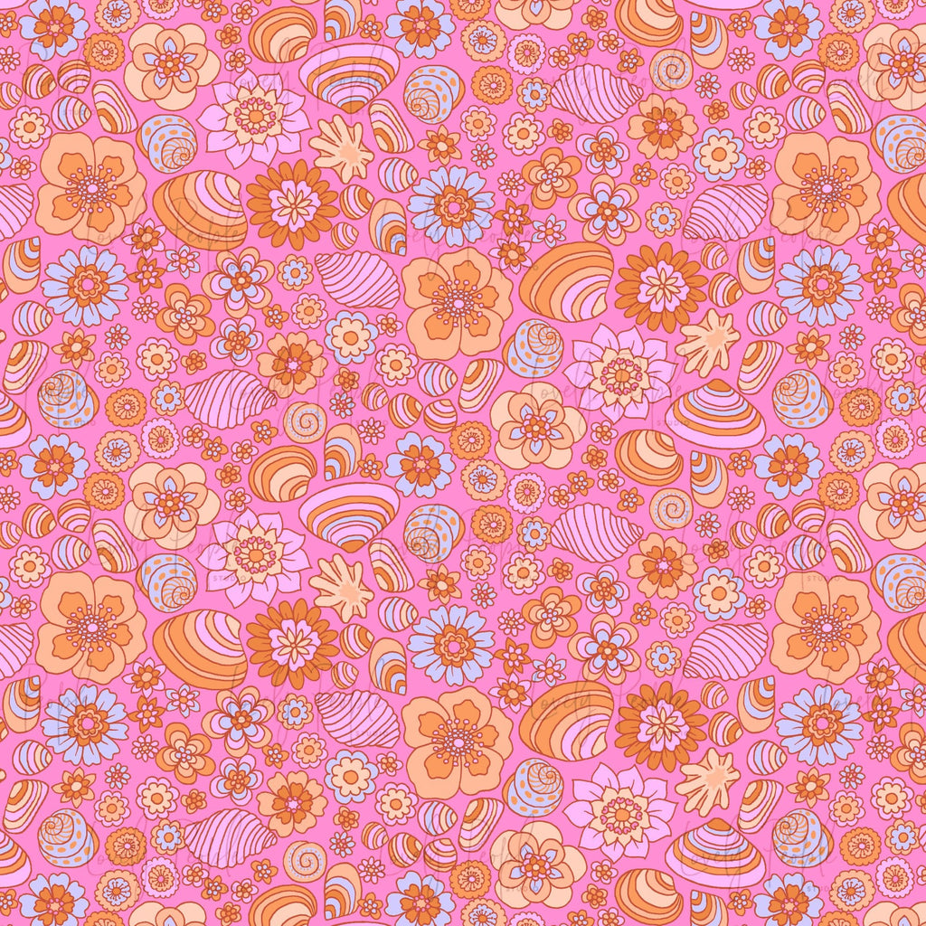 Retro Shell Floral