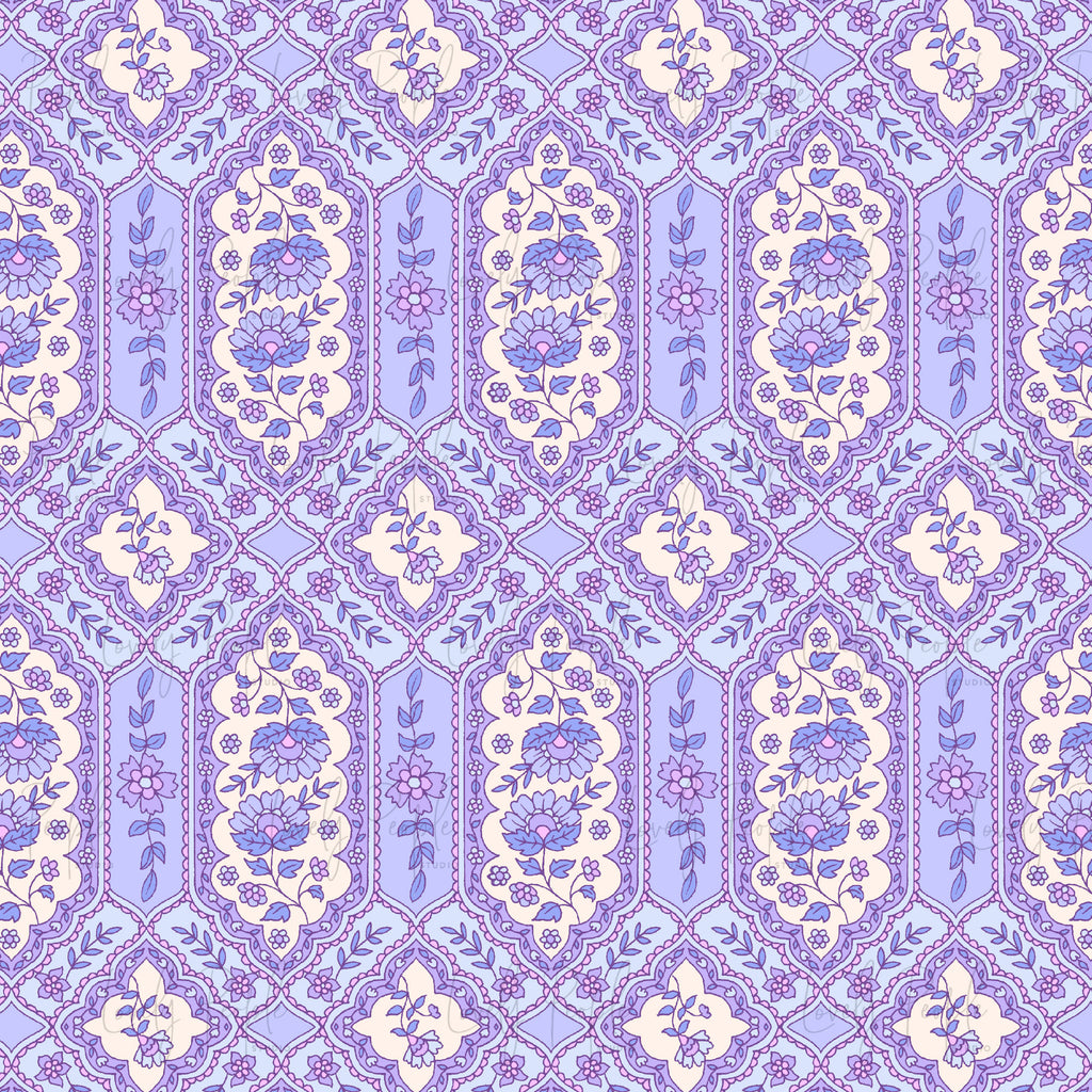 Flower Tile- Border Only