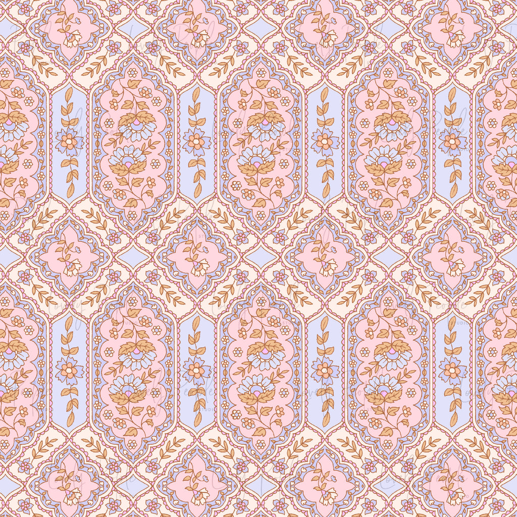 Flower Tile- Border Only