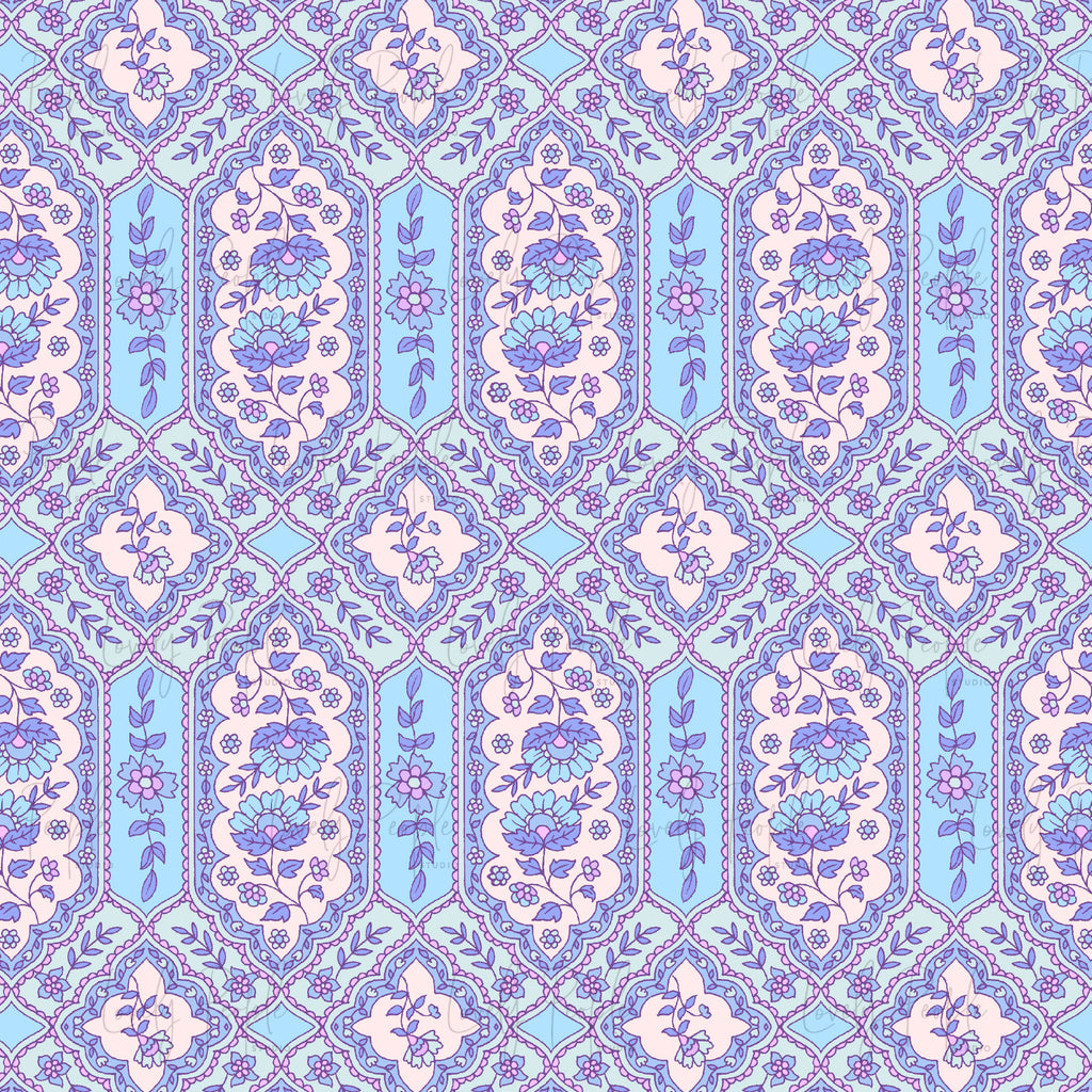 Flower Tile- Border Only
