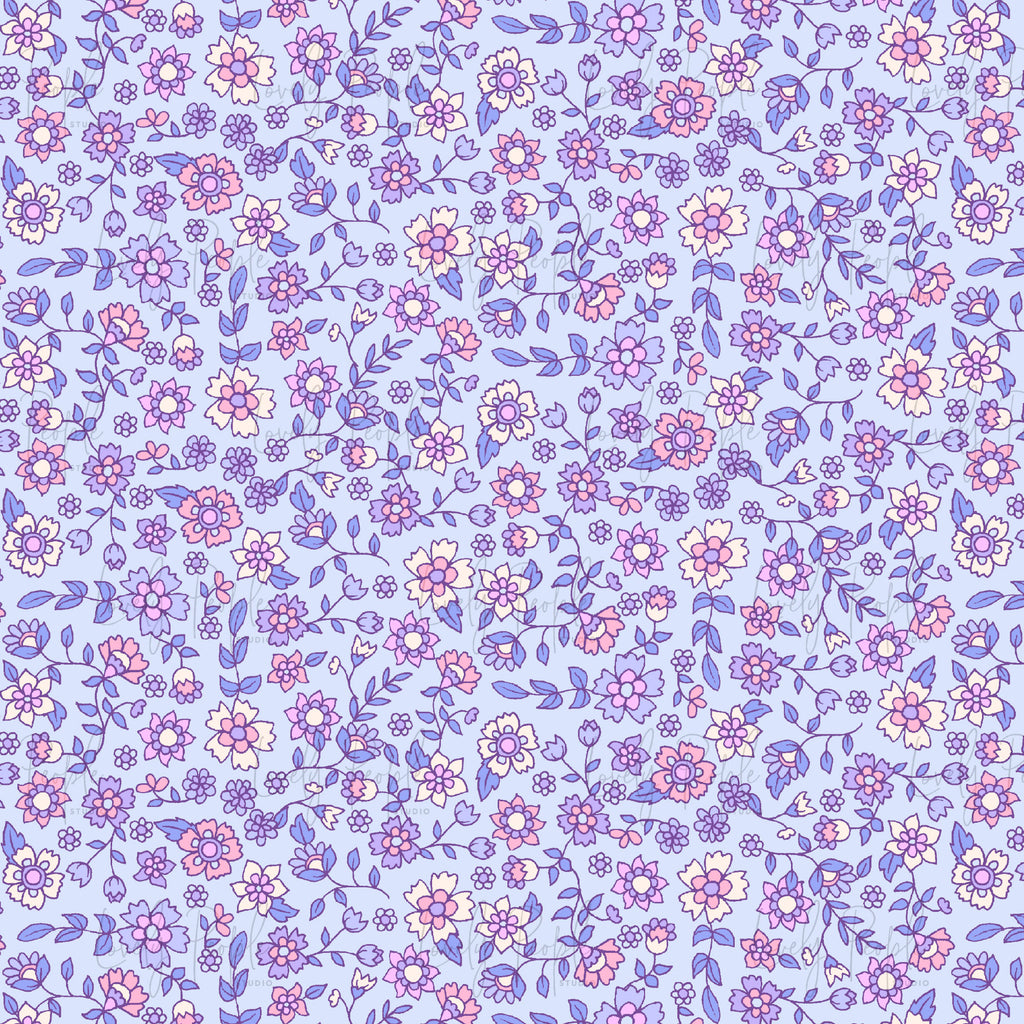 Flower Tile- No Border