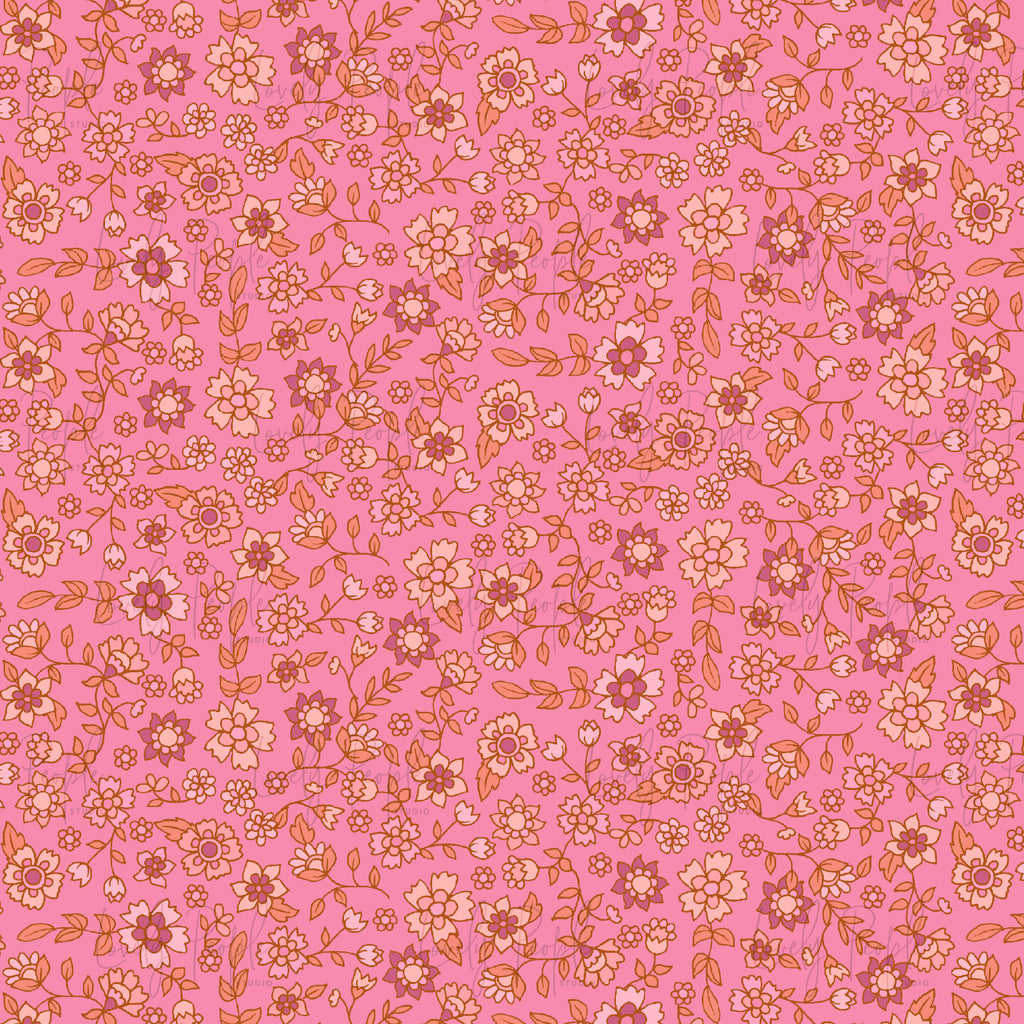 Flower Tile- No Border