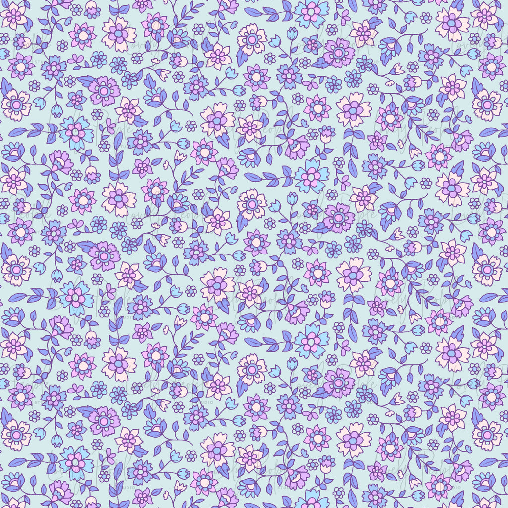 Flower Tile- No Border