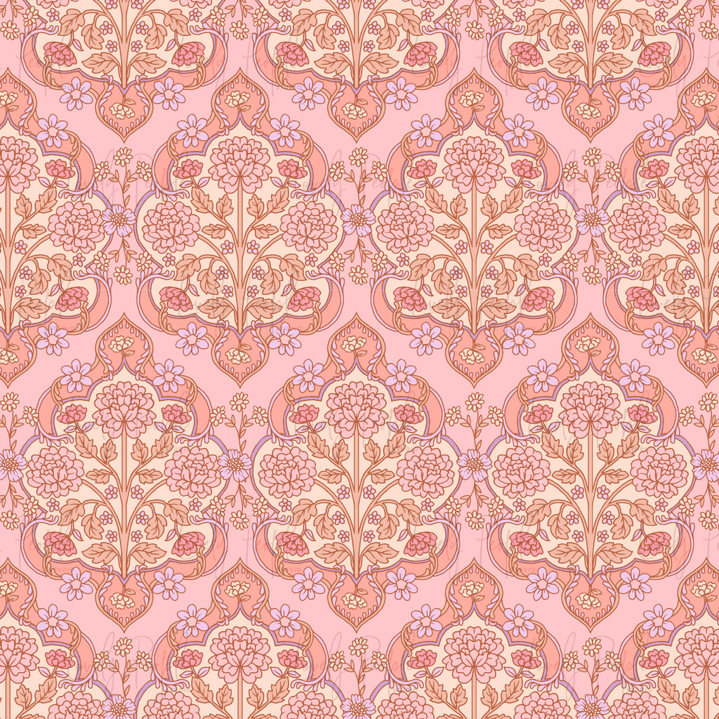 Nouveau Floral- Border Only