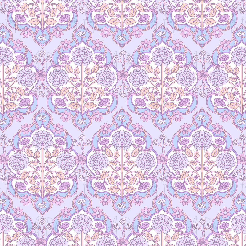 Nouveau Floral- Border Only