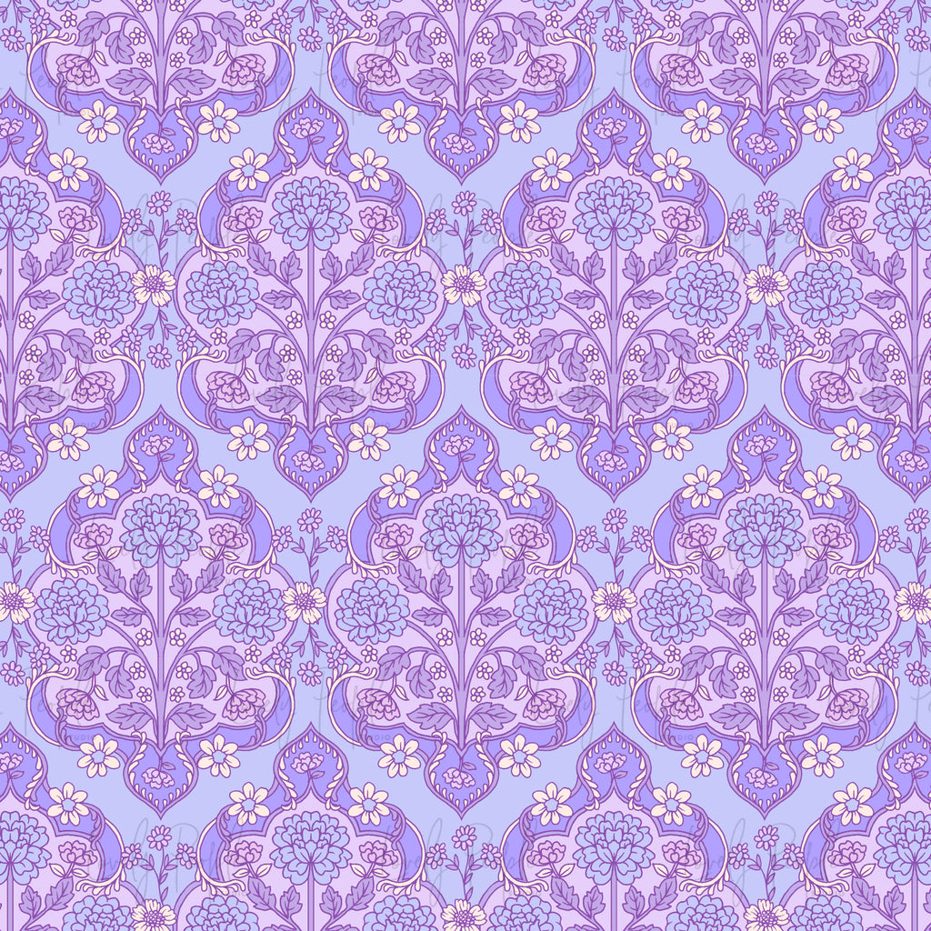 Nouveau Floral- Border Only