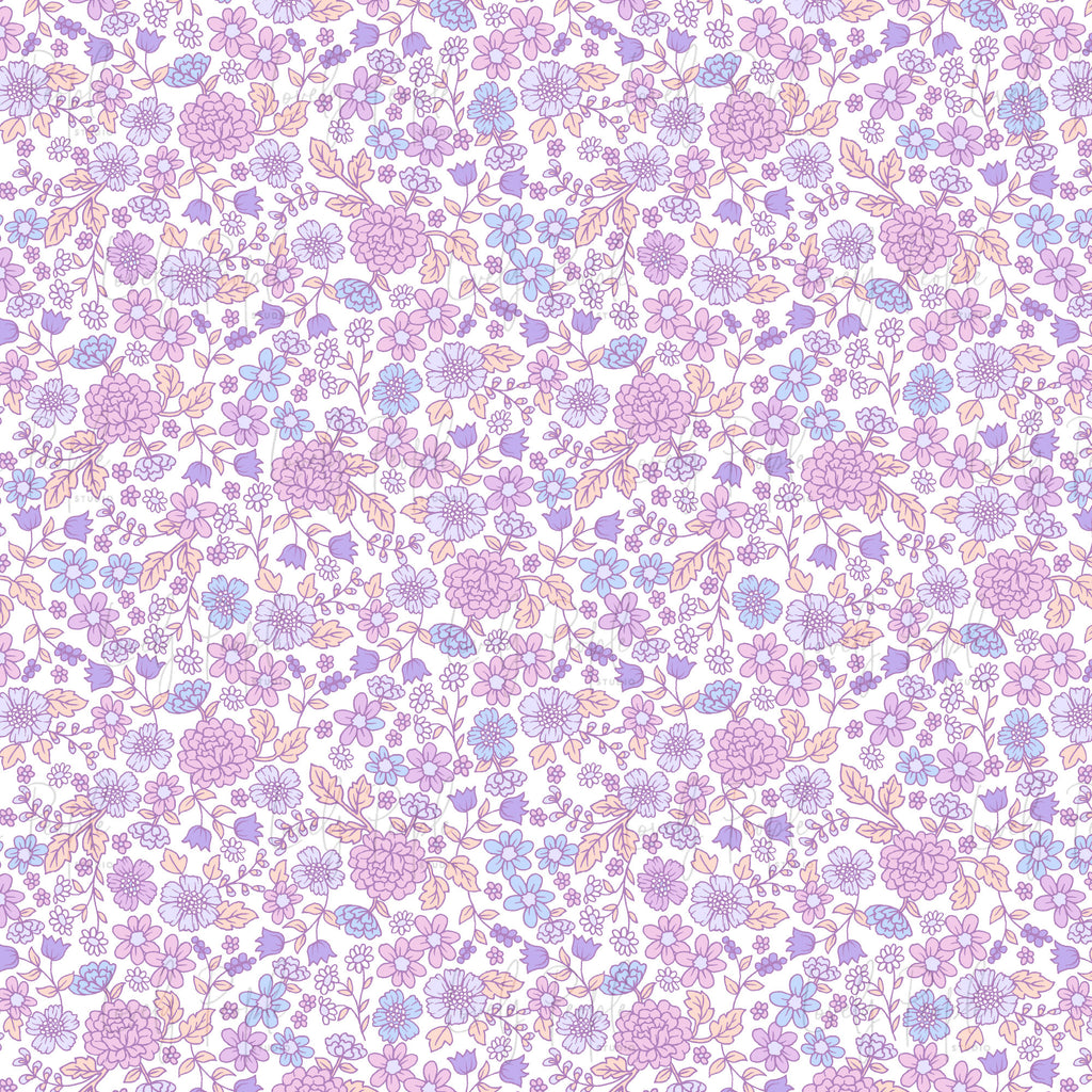 Nouveau Floral- No Border
